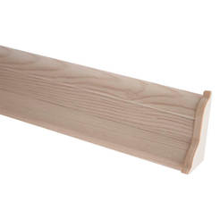 Floor skirting 52mm with cable ducts KORNER №480 Canadian elm 2.5m / pc