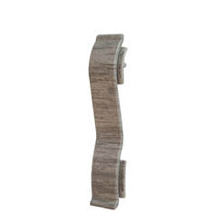 Joints for skirting 60 mm KORNER №151 Pine ragweed 2pcs / pack