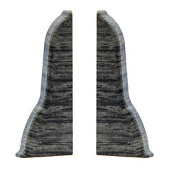 Тапи за перваз 60мм KORNER №215 Дъб тъмен 2бр/пакет