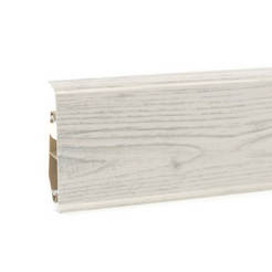 PVC floor skirting Evo - 70 mm, chili oak, 2.5 m