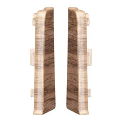 Тапи за перваз 70 мм INDO Скален Дъб 2бр/пакет