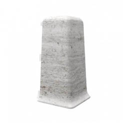 External corners for floor skirting ESQUERO 67/630 concrete inscription 2pcs/pack