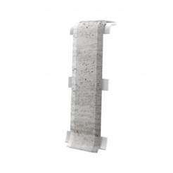 Joints for floor skirting ESQUERO 67/630 concrete inscription 2 pcs/pack