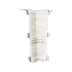 Внутренний угол плинтуса Esquero 67/627 кремовый дуб, 2 шт./упаковка VOX