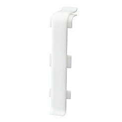 Плинтусный стык Indo 70/40 белый матовый 2 шт./упаковка ARBITON