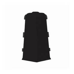 Угловой профиль для плинтуса Indo 220, черный матовый, 2 шт./упаковка ARBITON