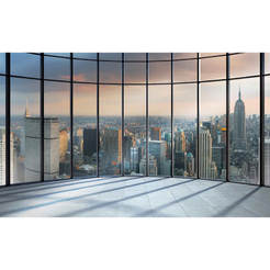 3D Фототапет за стена - Ню Йорк от високо, прозорец 368 x 254см