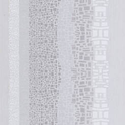 Релефен тапет за стена хартиен винил, вълни мозайка сиво Новости