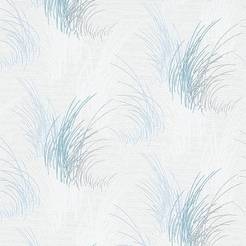 Релефен тапет за стена флис релефен винил - синьо тръстика бяло Новости 2