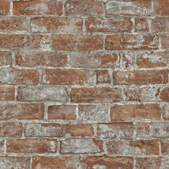 Wallpaper Summer vintage brick natural fleece hard vinyl, New