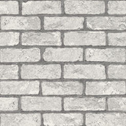 Wallpaper Duplex paper brick gray Color your home