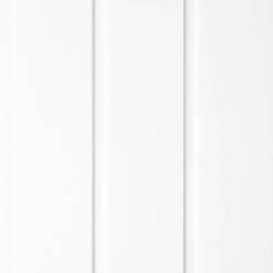 PVC облицовка - 12.5 x 300см, бял мат, U-фуга
