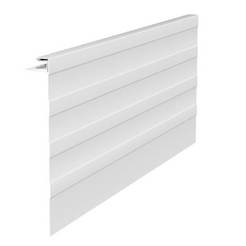 Фасаден профил за винилов сайдинг, 3.05м, цвят Бял