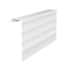 Фасаден профил -голям за винилов сайдинг, 3.05м, цвят Бял
