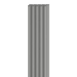 Стенен панел Linerio S-line 12.2 х 265см полистирол цвят сив