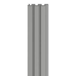 Стенен панел Linerio M-line 12.2 х 265см полистирол цвят сив