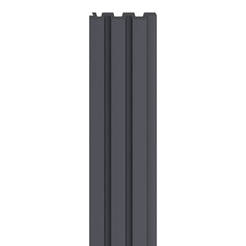 Стенен панел Linerio M-line 12.2 х 265см полистирол цвят антрацит
