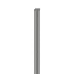 Десен профил за облицовка Linerio сив S-line 1.2 x 3.5 x 265 см