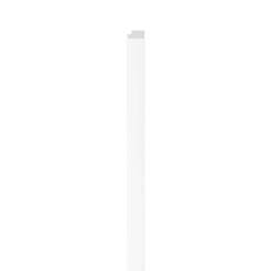 Десен профил за облицовка Linerio бял M-line 1.2 x 2.6 x 265 см