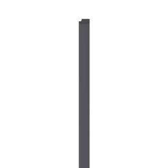 Десен профил за облицовка Linerio антрацит M-line 1.2 x 2.6 x 265 см