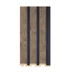 Настенная панель 12 x 260 x 1,2 см Royal AP-009-59 дуб темный полистирол