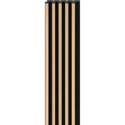 Настенная панель Linerio S-line 12,2 x 265см полистирол цвет натуральный черный