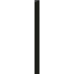 Left profile for lining Linerio black S-line 1.2 x 2.5 x 265 cm