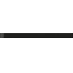 Универсален профил Linerio черно S/M-line 1.2 x 2.5 x 265см