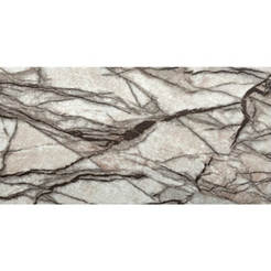 Wall covering 30x60cm self-adhesive panel LVT 21 brown marble mat