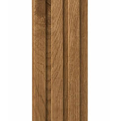 MDF-Paneele 20 mm für Wände und Decken 12 x 280 cm, geprägte Eiche