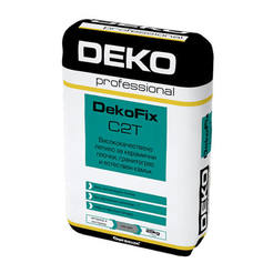 Tile adhesive DekoFix C2T 25 kg