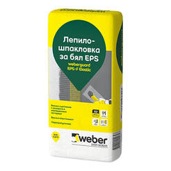 Adhesive-putty mixture weberguard EPS-F Elastic 25 kg