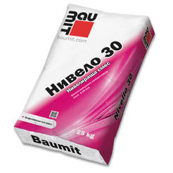 Self-leveling cement screed 25 kg Level 30 BAUMIT
