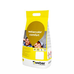 Webercolor comfort grout for joints up to 6 mm, waterproof 2 kg - W011 white