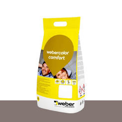 Webercolor comfort grout for joints up to 6 mm, waterproof 1 kg - R403 dark chocolate