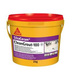 Фугираща смес за фуги 2-10мм SikaCeram CleanGrout-100 за открито и закрито 2кг - №00 бял