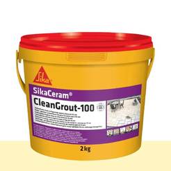 Grout for joints 2-10mm SikaCeram CleanGrout-100 for outdoor and indoor 2kg - №23 yellow