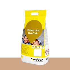 Webercolor comfort grout for joints up to 6 mm, waterproof 1 kg - BR303 toffee