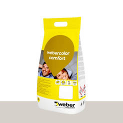 Webercolor comfort grout for joints up to 6 mm, waterproof 1 kg - BE207 Dakar