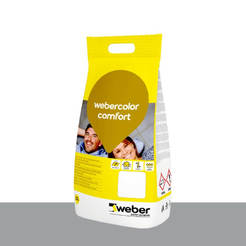 Webercolor comfort grout for joints up to 6 mm, waterproof 1 kg - G109 cement