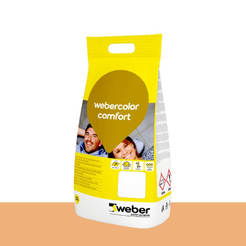Webercolor comfort grout for joints up to 6 mm, waterproof 1 kg - Y511 morel