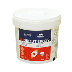 Затирка эпоксидная 5кг серая Hy Grout Epoxy MARMODOM