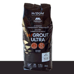 Grout 3kg black grout Hy Grout Ultra MARMODOM