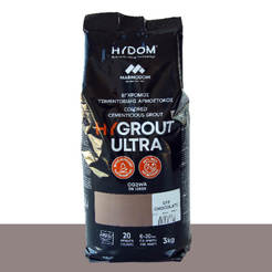 Фугираща смес 3кг шоколад фуга Hy Grout Ultra MARMODOM