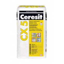 Быстросхватывающийся цемент CX 5, 25 кг CERESIT
