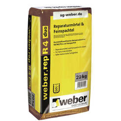 Repair mortar 20kg and cement mortar WEBER