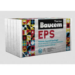 Теплоизоляционные плиты EPS 80, 30мм, 500x1000мм, 0,255м³/упаковка BAUCEM