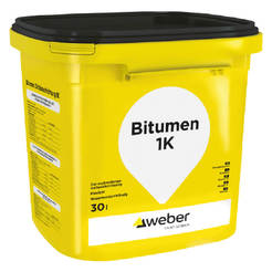 Хидроизолация битумна 30л Bitumen 1K FW07 WEBER