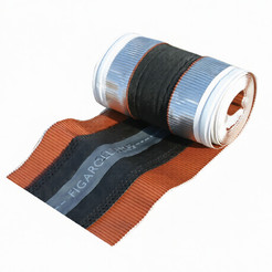 Material for dry installation of ridge FigaRoll plus 5m, 0.32m red BRAMAC