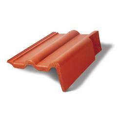 End tile side right Breeze tile-red